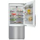 Miele 36" Bottom Mount Refrigerator with MasterCool on Right Hinge in Stainless Steel, , large