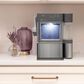 GE Profile Opal Mini Pro Nugget Ice Maker with Side Tank in Stainless Steel and Charcoal Gray, , large