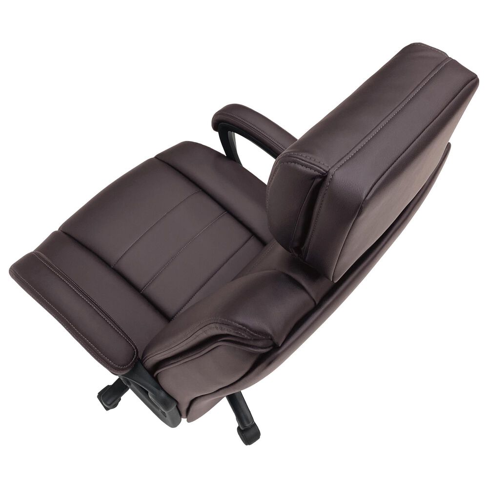 Regency Global Sourcing DuraForce Big and Tall Ergonomic Executive Office Chair in Brown, , large