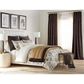 Amity Home Alexandra Queen Quilt in Ochre and Charcoal, , large