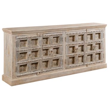 American Drew Hidden Treasures Old World 78" Console Table in Beach, , large