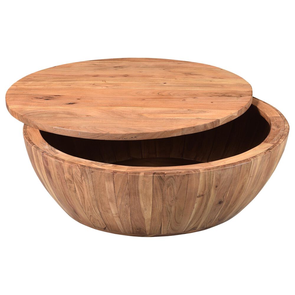 Moe&#39;s Home Collection Eske Storage Coffee Table in Natural, , large