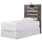 Ashley Drystan Twin Slat Headboard in Rustic Brown, , large