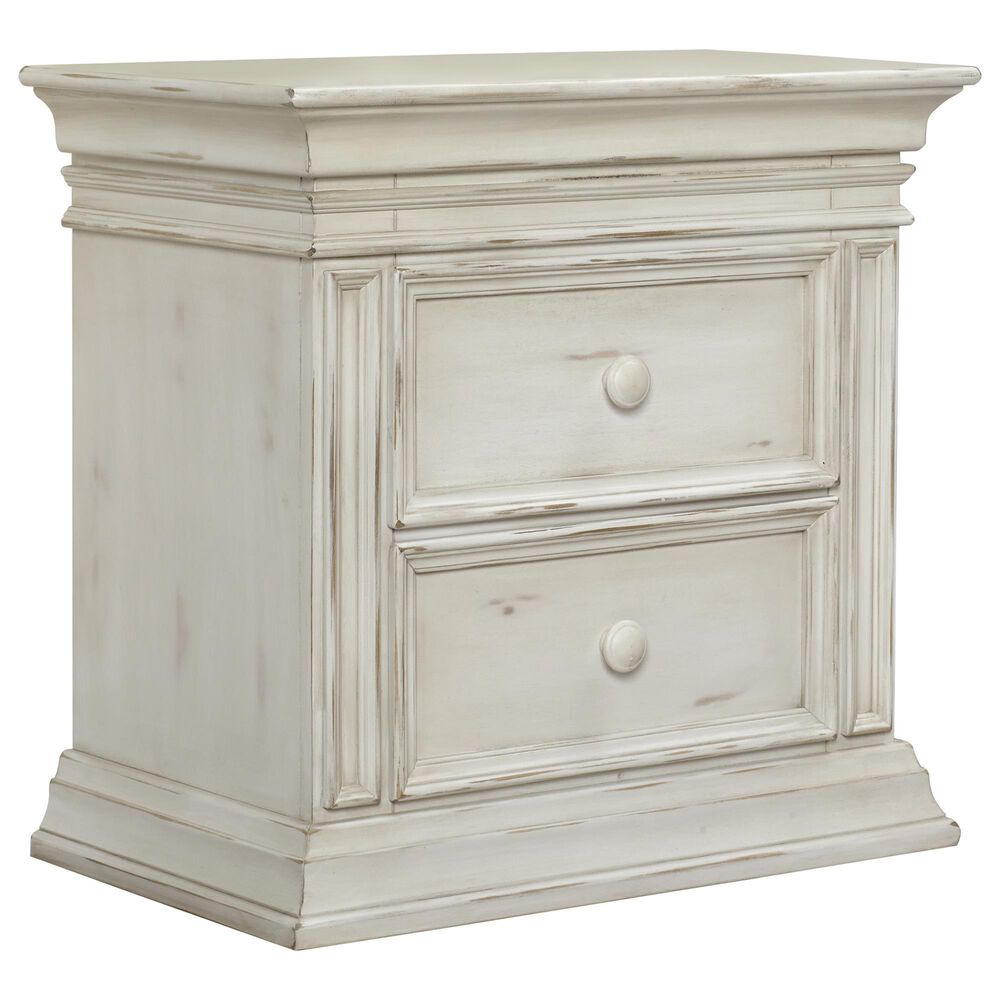 Baby Cache Vienna Nightstand in Antique White, , large