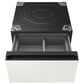 Samsung Bespoke 27" Laundry Combo Pedestal with Storage Drawer in Ivory, , large