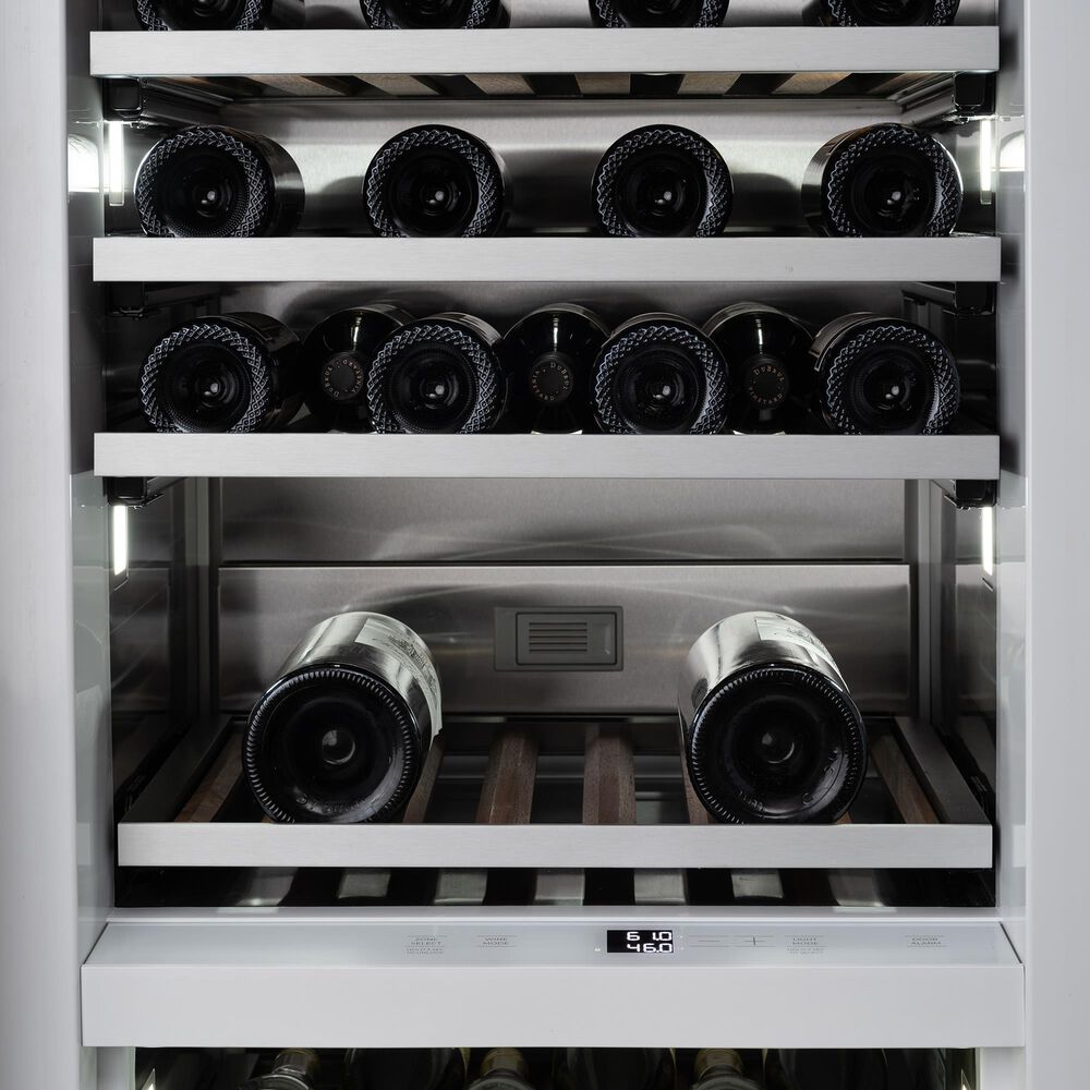 Monogram 24&quot; Built-In Dual Zone Wine Column in Panel Ready, , large
