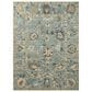 Loloi Clement 7"9" x 9"9" Aqua and Multicolor Area Rug, , large