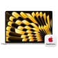 Apple MacBook Air 15.3" Laptop - Apple M4 chip 10-core CPU - 24GB RAM - 10-core GPU - 512GB SSD in Starlight with 3-Year AppleCare+, , large