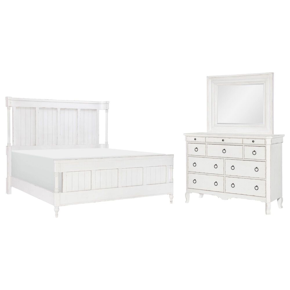 Legacy Classic  Vintage Market 3-Piece Queen Panel Bedroom Set in Picket Fence, , large