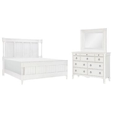 Legacy Classic  Vintage Market 3-Piece Queen Panel Bedroom Set in Picket Fence, , large
