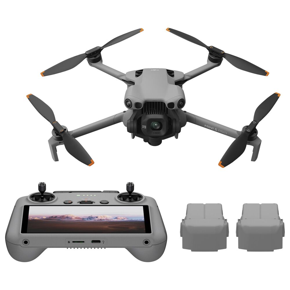 DJI Mini 5 Pro Drone Fly More Combo Plus with RC 2 Remote in Gray, , large