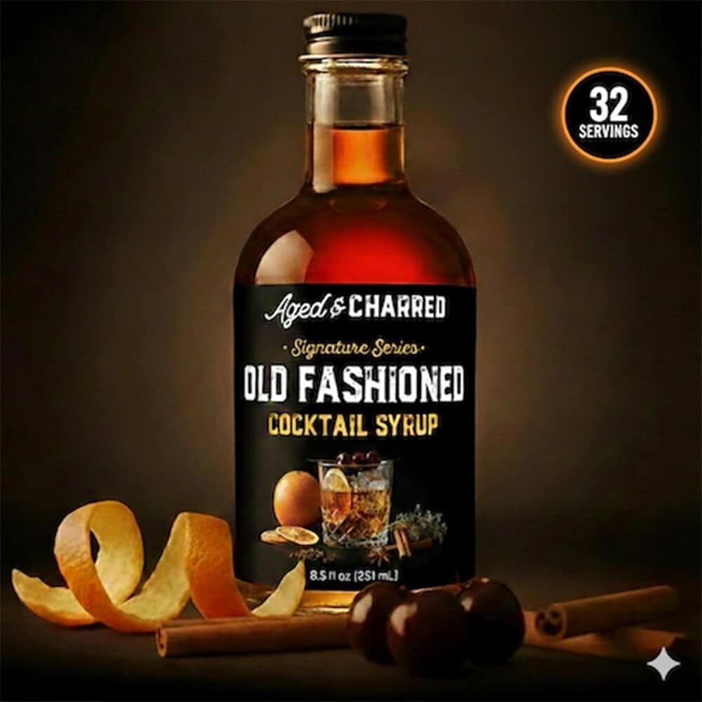 Aged &amp; Charred Signature Old Fashioned Syrup Mix in Multicolor, , large