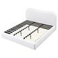 Urban Home Elena Uph King Upholstered Bed in Vanilla, , large