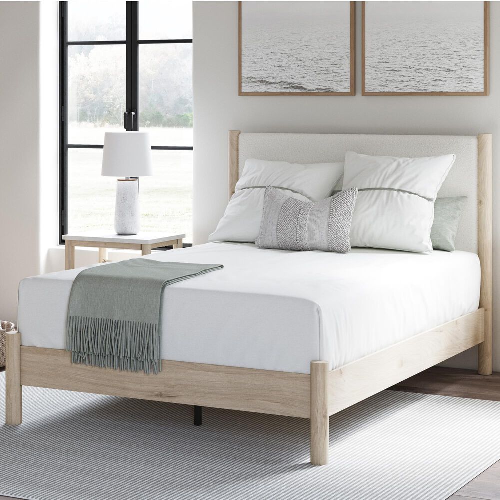 Ashley Cadmori Queen Platform Bed in Brown, , large