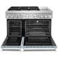 KitchenAid 6.3 Cu. Ft. Freestanding Double Oven Dual Fuel Range with True Convection in Misty Blue, , large