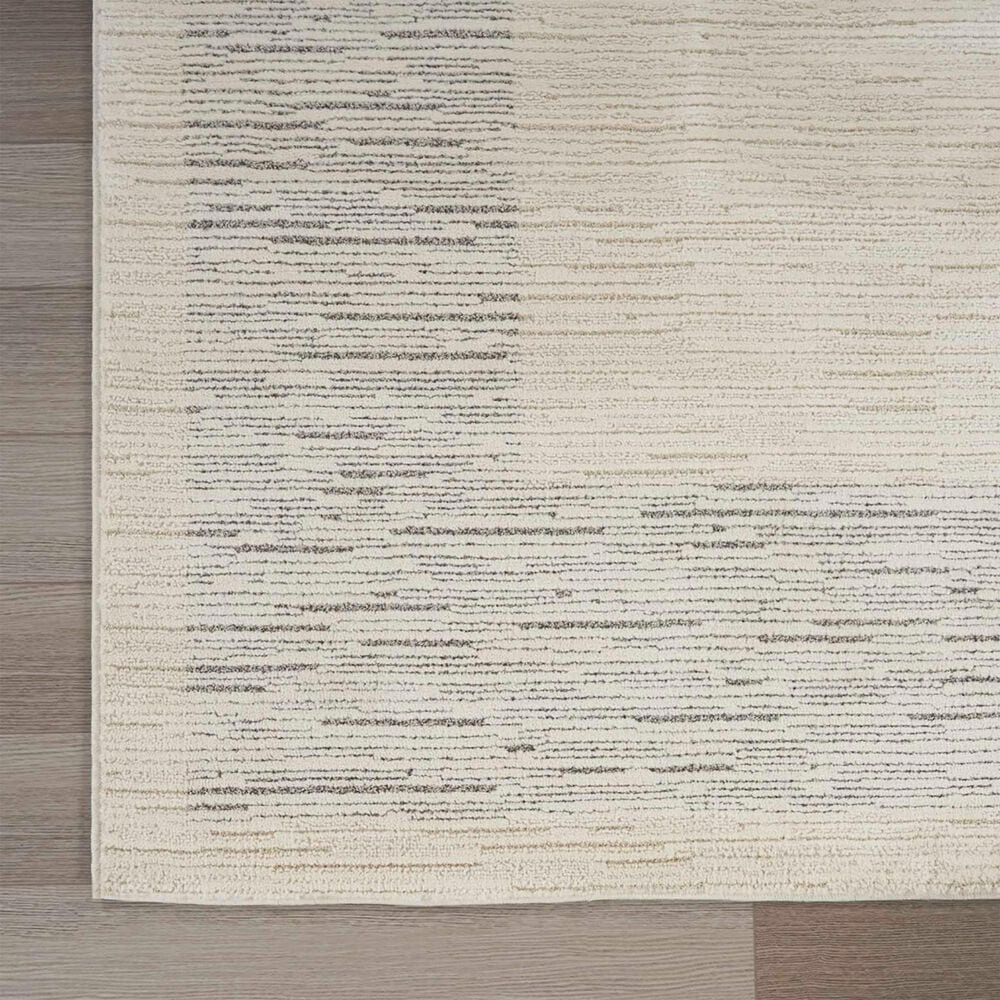 Nourison Andes AND05 9&#39; x 12&#39; Ivory and Grey Area Rug, , large