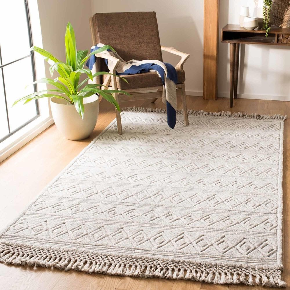 Safavieh Casablanca CSB658G 5&#39; x 8&#39; Silver Area Rug, , large