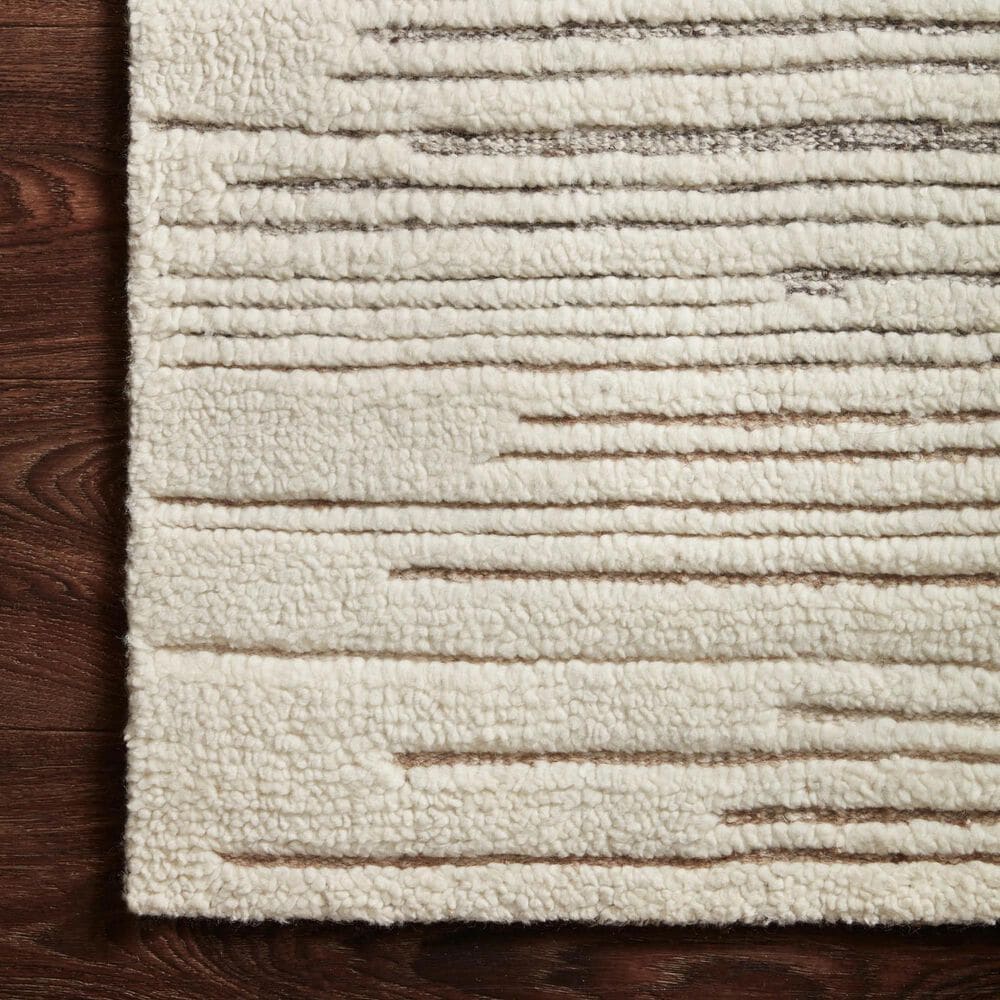 Loloi Bennett 2&#39; x 3&#39; Ivory and Pebble Area Rug, , large