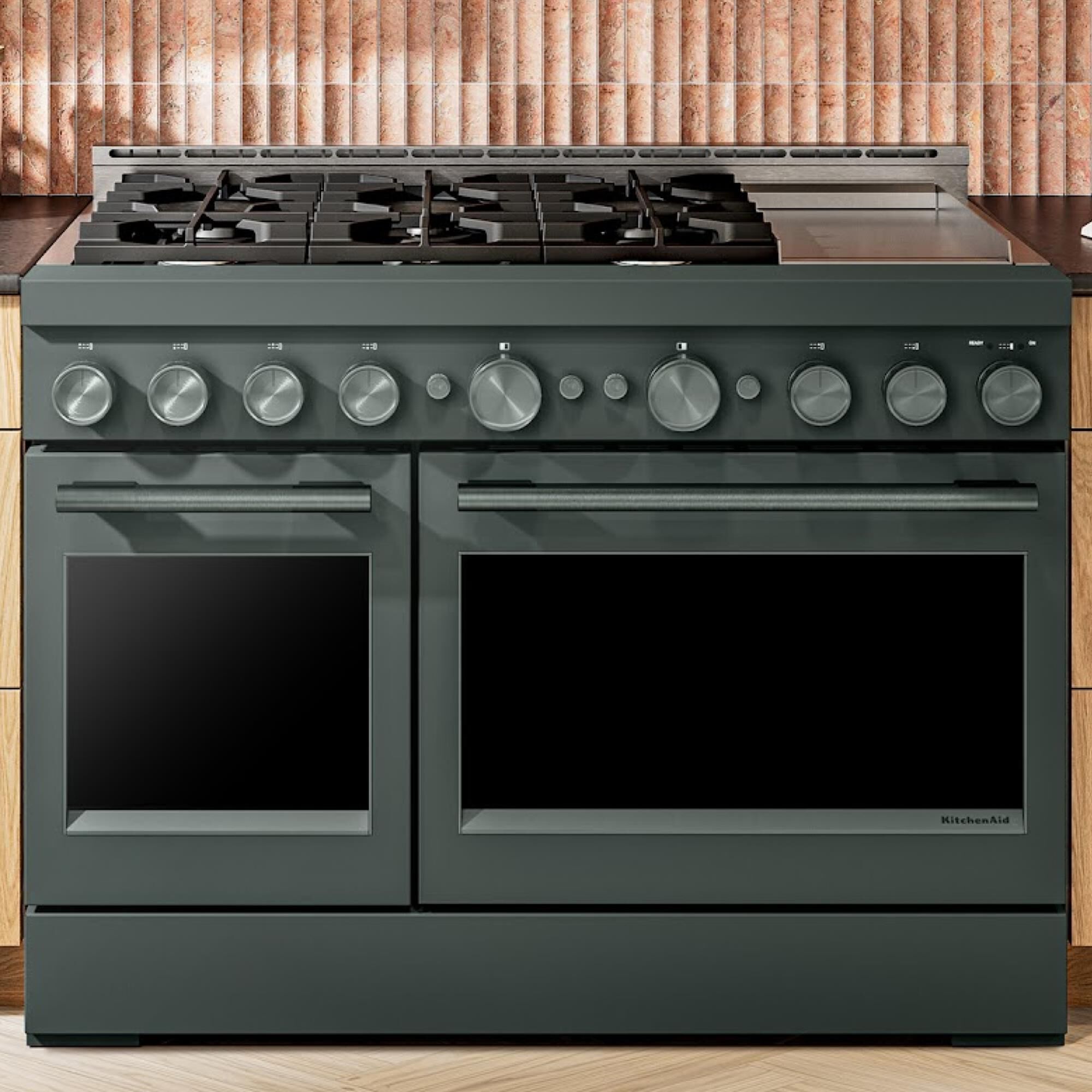 KitchenAid 6.3 Cu. Ft. Commercial-Style Gas Range in Juniper