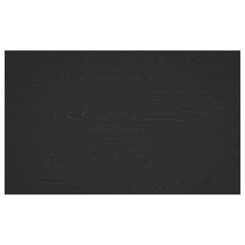 Wycliff Bay Willow Lane 5-Piece L-Shaped Desk with Bookcase, Ladder and Lateral File Cabinet Set in Ebony Black, , large