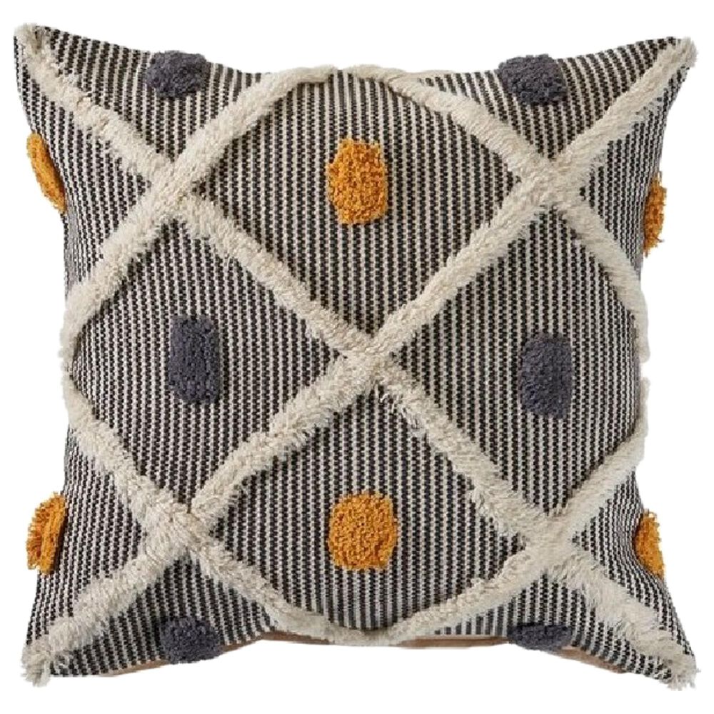 L.R. RESOURCES 20" x 20" Throw Pillow in Multicolor, , large