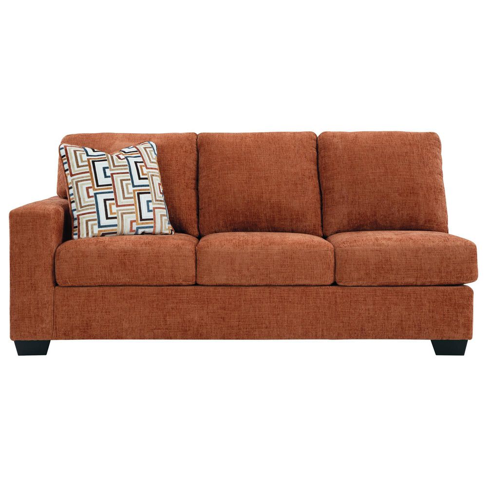 Ashley Aviemore 2-Piece Sectional with Right-Facing Chaise in Spice, , large