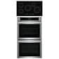 Frigidaire 2-Piece Kitchen Package with Stainless Steel 30" Built-In Convection Double Wall Oven and Black 36" Induction Cooktop, , large