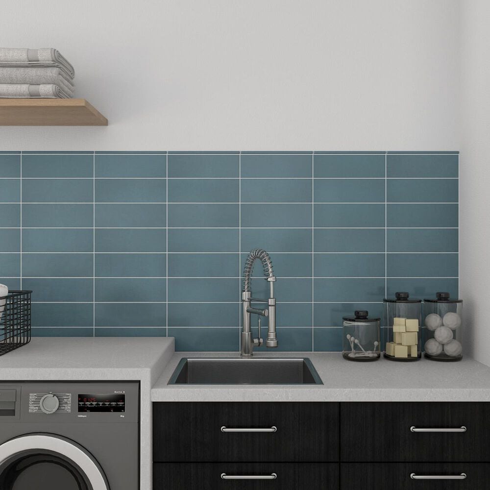 Dal-Tile Mythology Aura Undulated 4&quot; x 12&quot; Ceramic Tile, , large