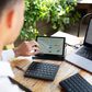 Mobile Pixels Tetra Keyboard in Black, , large