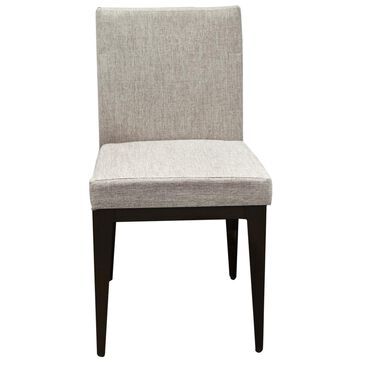 Amisco Pedro Upholstered Side Chair in Shiitake and Oxidado Finish, , large