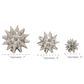 Maple and Jade Abstract Star Sculpture in Silver (Set of 3), , large