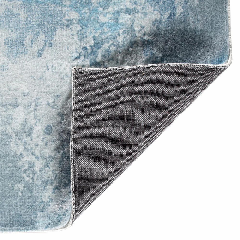 Kas Oriental Rugs Roxy Nebula 7&#39;6&quot; x 10&#39; Blue Area Rug, , large