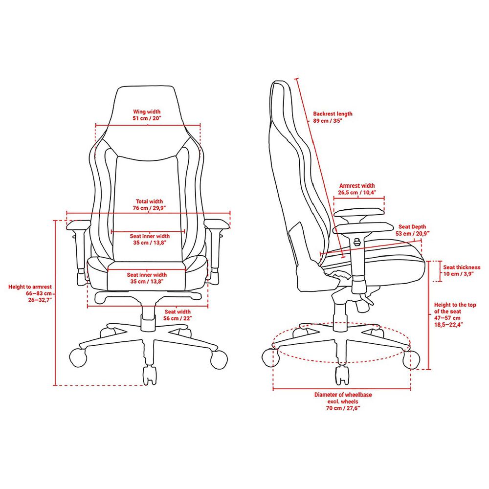 Arozzi Vernazza XL Soft PU Gaming Chair in White, , large