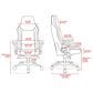 Arozzi Vernazza XL Soft PU Gaming Chair in White, , large