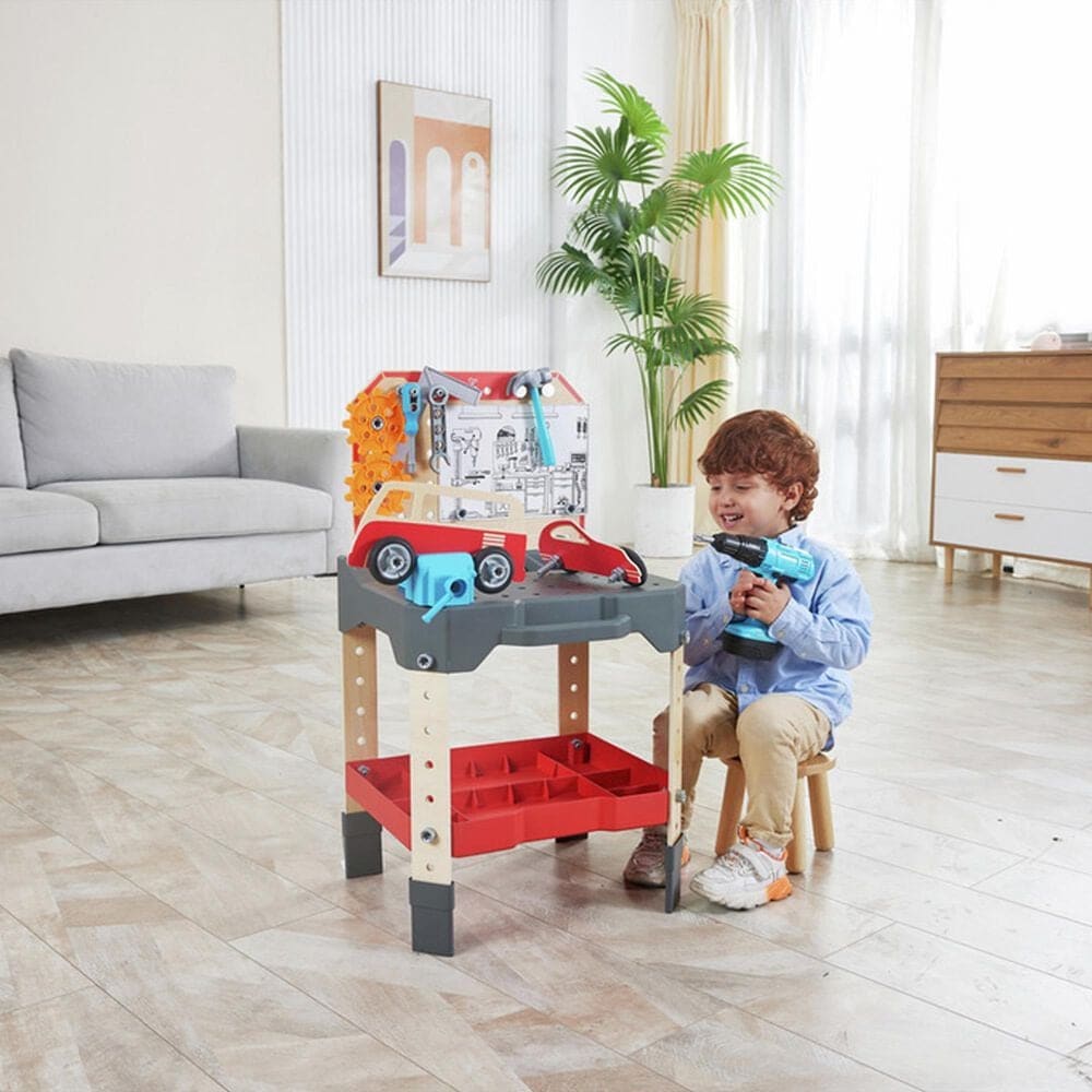 Hape Toys Vehicle Service and Repair Workbench, , large