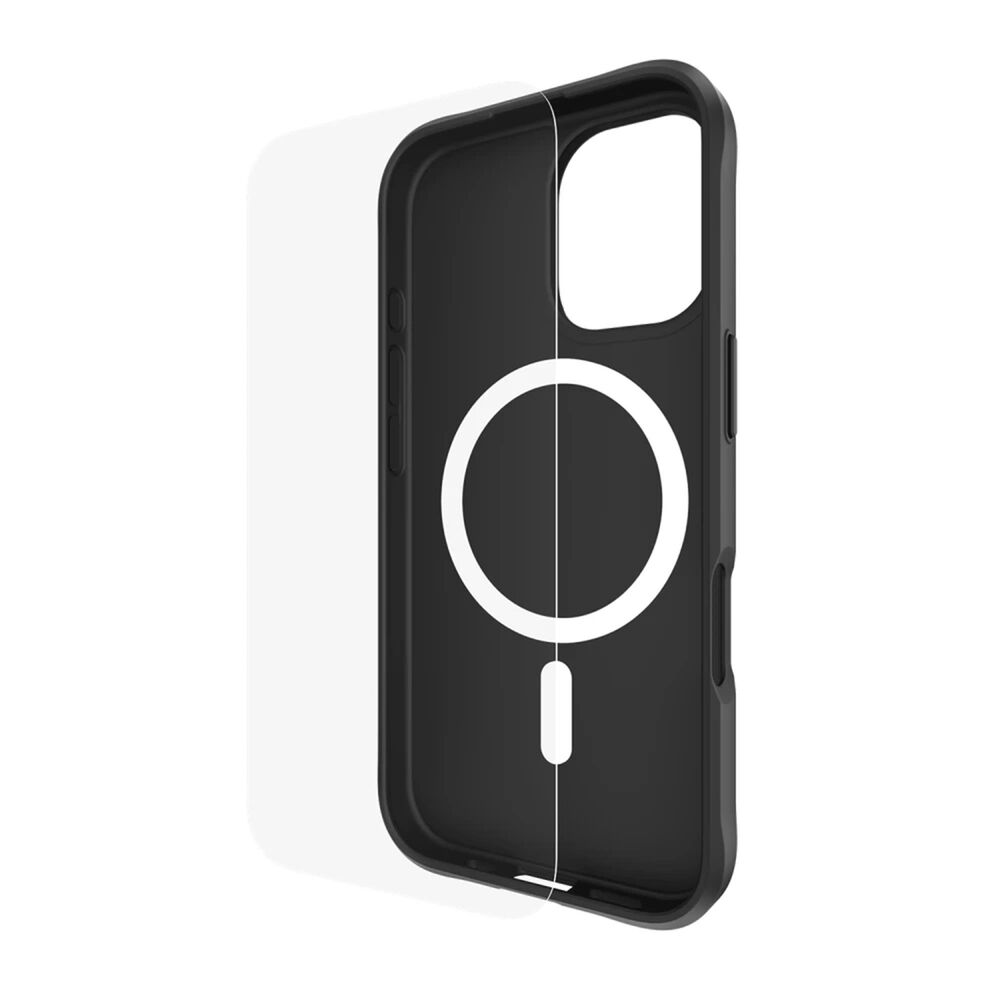 Case-Mate Protection Pack Tough MagSafe Case and Glass Screen Protector for Apple iPhone 16 - Black, , large