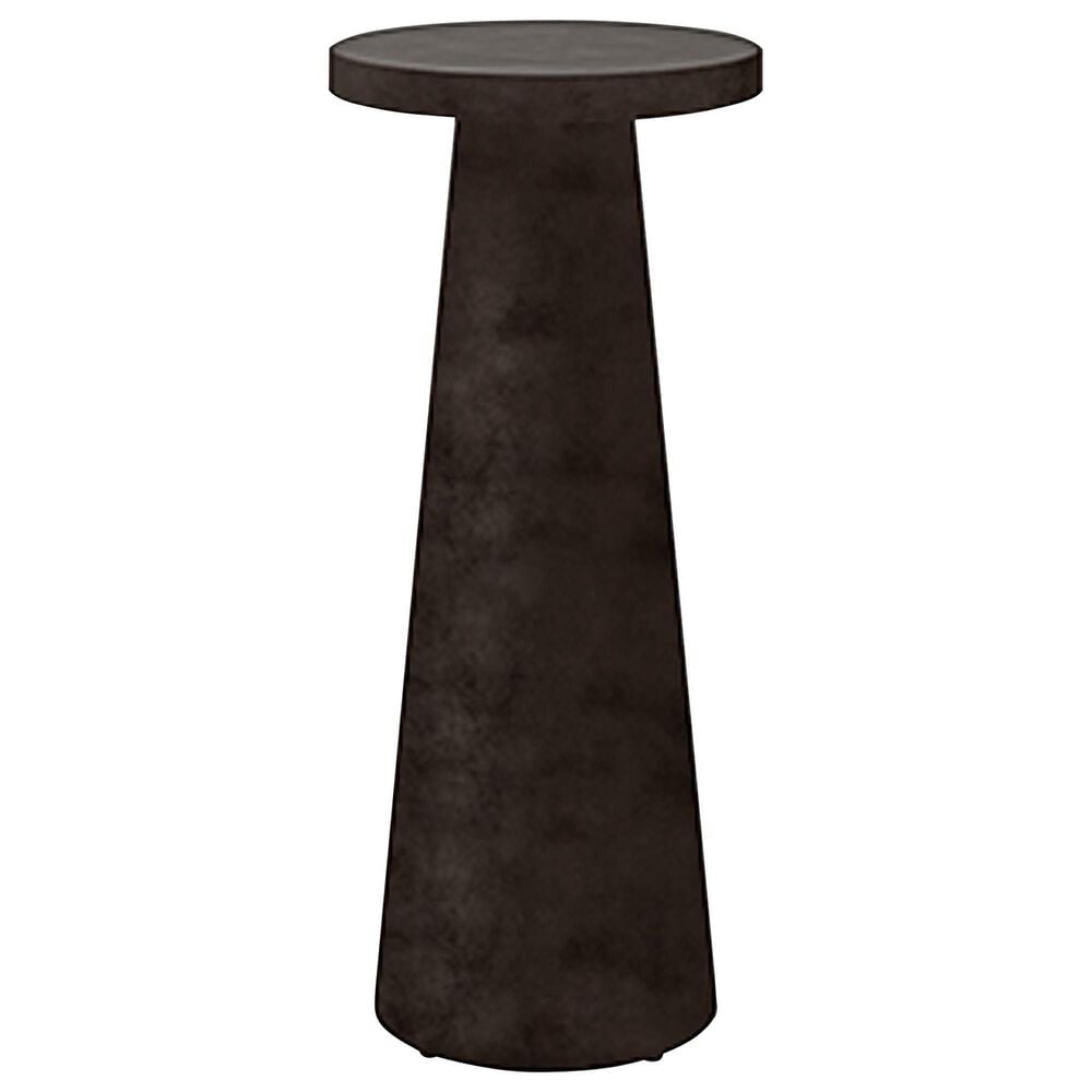 Ebel Outdoor Furniture Bellino 10" Round Patio Drink Table in Iron, , large