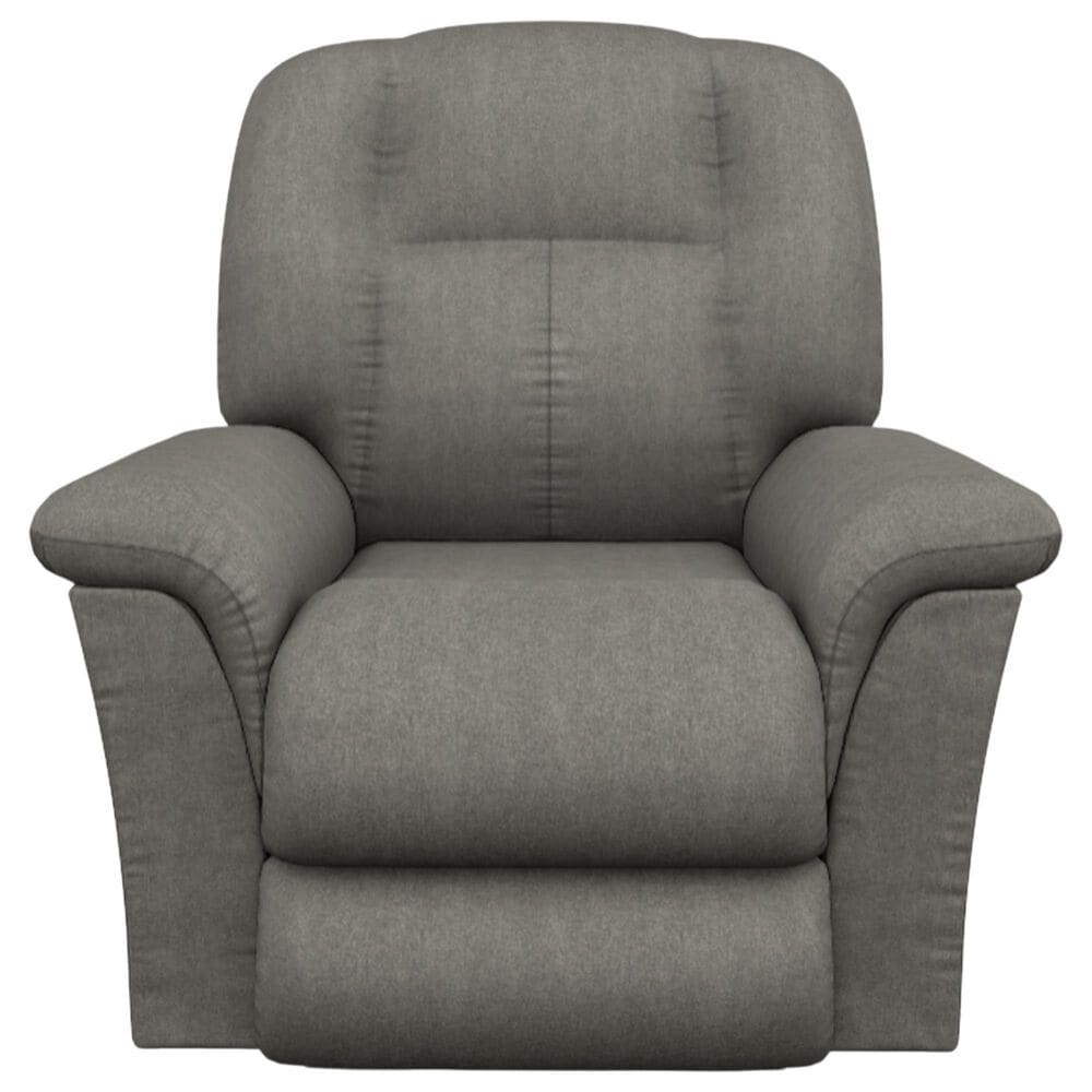 La-Z-Boy Jasper Power Rocking Recliner with Headrest and Lumbar in Flannel, , large