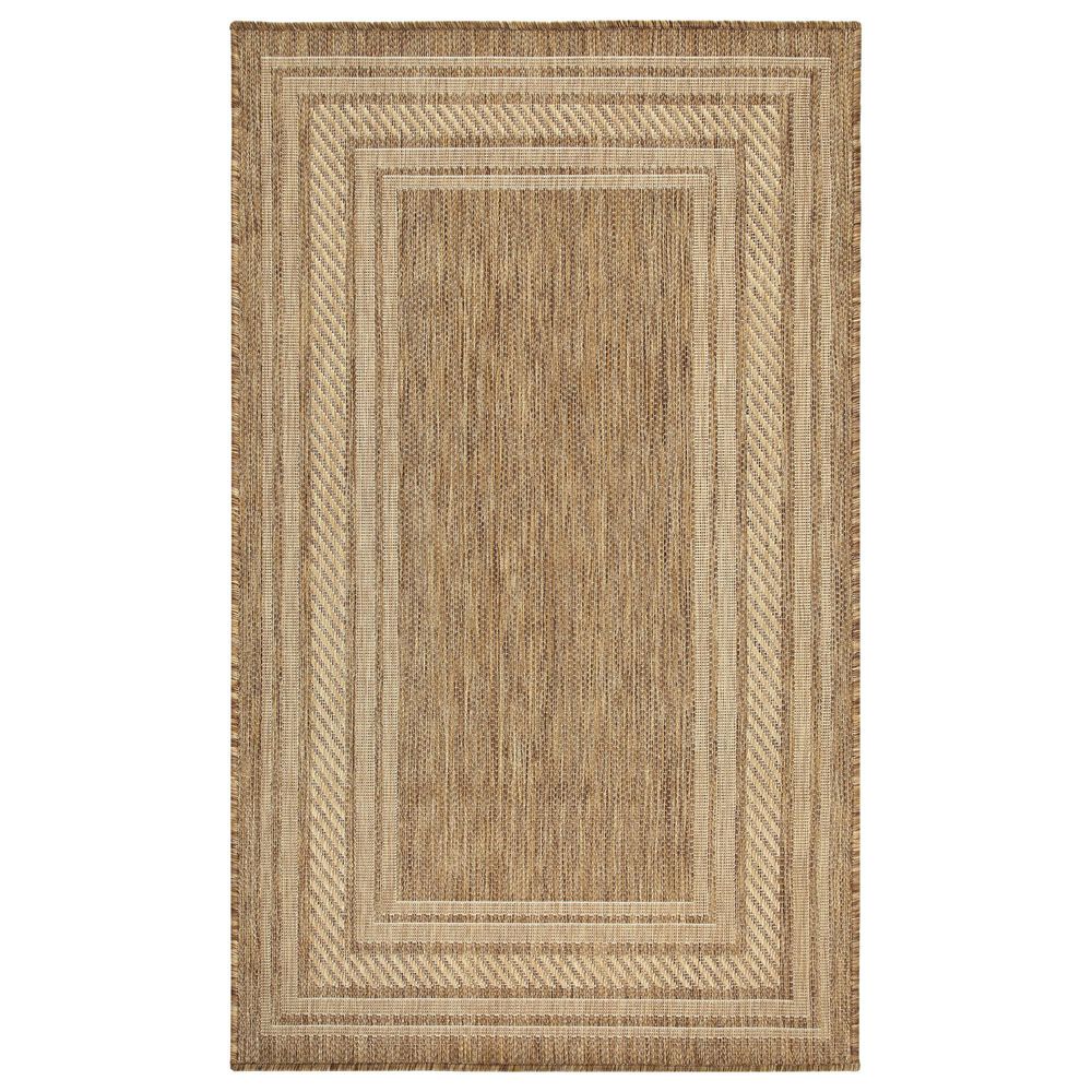 Nourison Horizon HOZ03 Natural 3&#39; x 5&#39; Indoor/Outdoor Area Rug, , large