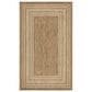Nourison Horizon HOZ03 Natural 3" x 5" Indoor/Outdoor Area Rug, , large