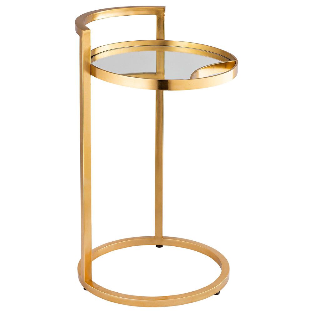 Carolina Chair and Table Watson Accent Table in Antique Gold, , large