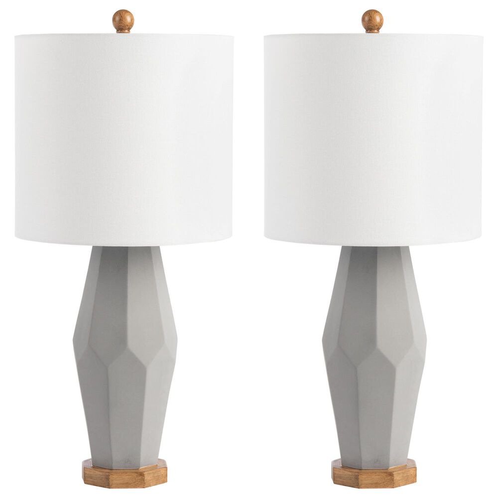 Safavieh Sinrus Table Lamp in Grey (Set of 2), , large