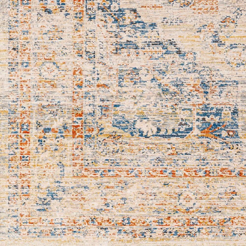 Surya Chicago CHG2308 6&#39;6&quot; x 9&#39;4&quot; Light Beige, Slate, Mustard, Blue, Brick Red,Taupe Area Rug, , large