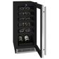 U-Line 3.0 Cu. Ft. Wine Cooler Refrigerator in Stainless Steel, , large