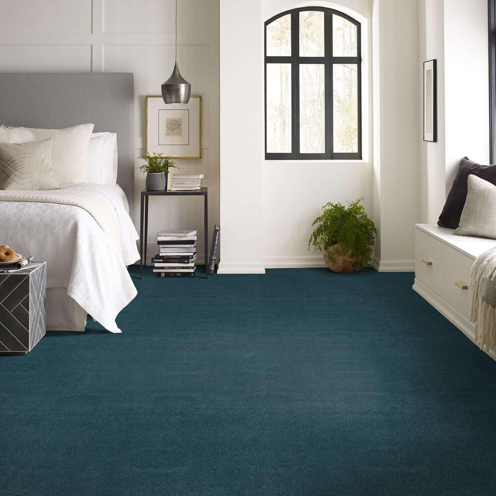 Shaw Luxuriant Carpet in Riptide, , large