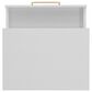 Linon Home Decor Gloria 2-Drawer Nightstand in White and Gold, , large