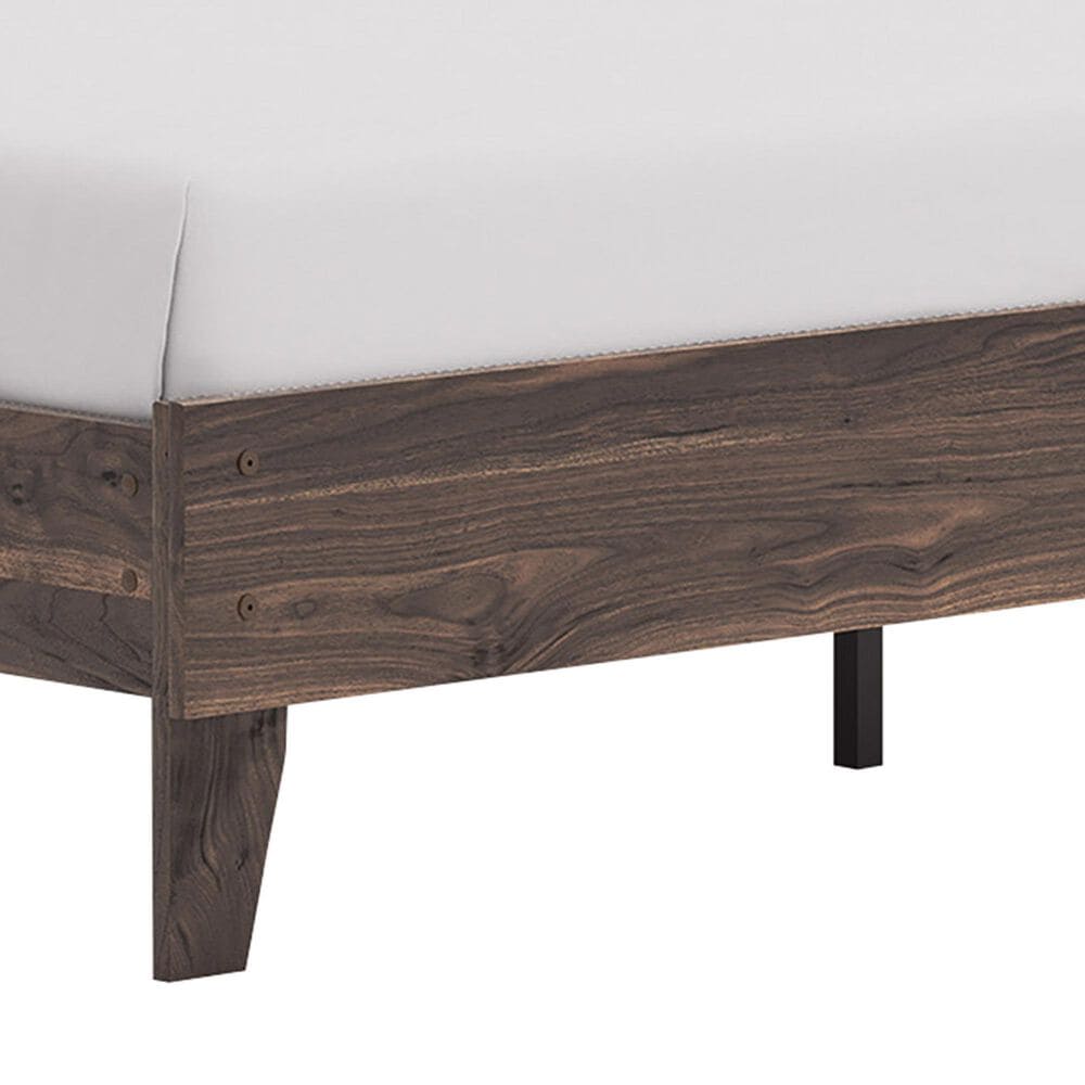 Ashley Calverson King Platform Bed in Rich Brown, , large