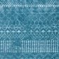 Safavieh Tulum 6"7" Round Turquoise and Blue Area Rug, , large