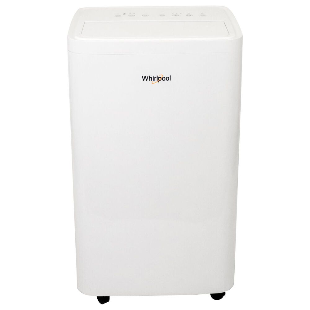 Whirlpool 12000 BTU Portable Air Conditioner with Dehumidifier in White, , large