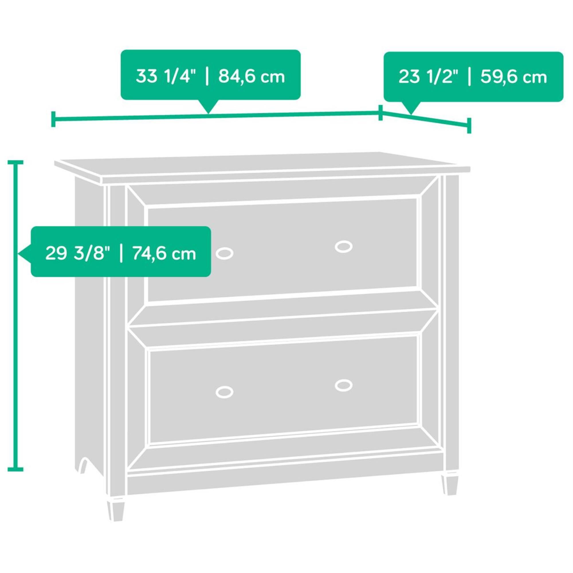 Chalked chestnut store file cabinet